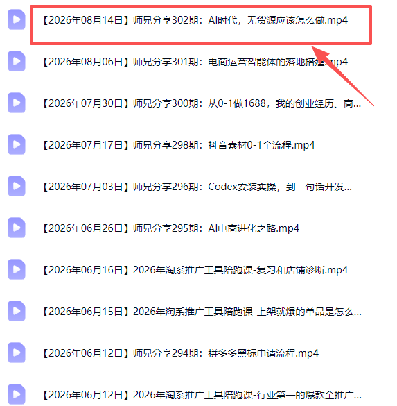 电商圈多年实战干货-更新2026：多位资深师兄实战干货/覆盖全域平台，中小卖家可复制的盈利指南