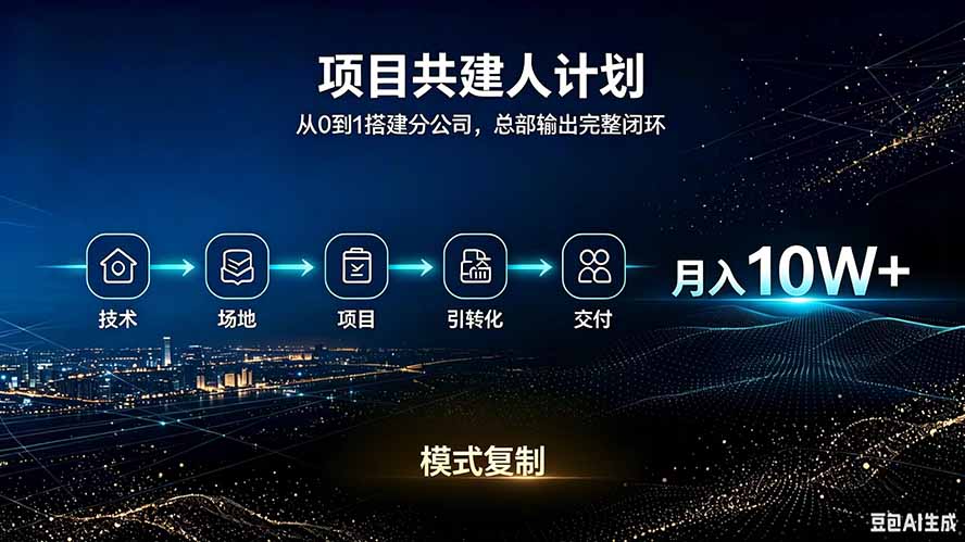 做项目被割了100w。半年翻身。 合伙人月入10W的收入计划-海之城短剧项目