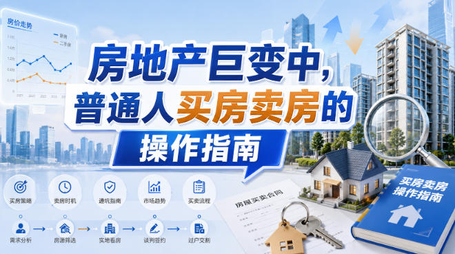 付费文章：房地产巨变中，普通人买房卖房的操作指南【上篇+下篇】-海之城短剧项目