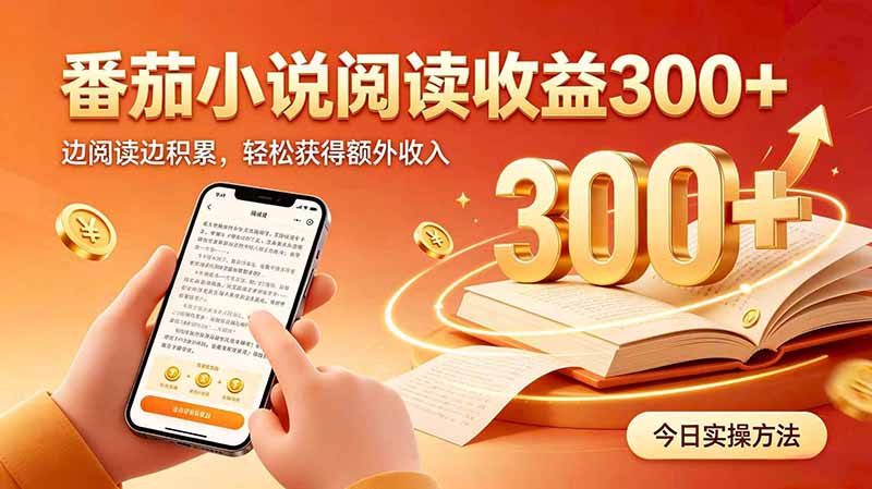 全自动番茄挂机玩法，日入300+边阅读边积累，轻松获得额外收入 - 中创网