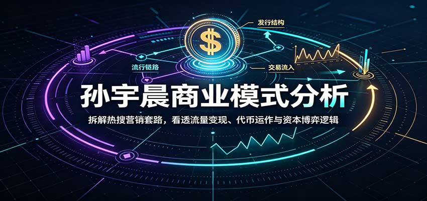 孙宇晨商业模式分析：拆解热搜营销套路，看透流量变现、代币运作与资本博弈逻辑-海之城短剧项目